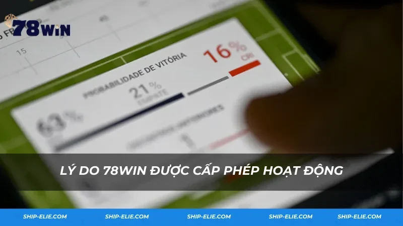 Lý do 78Win được cấp phép hoạt động